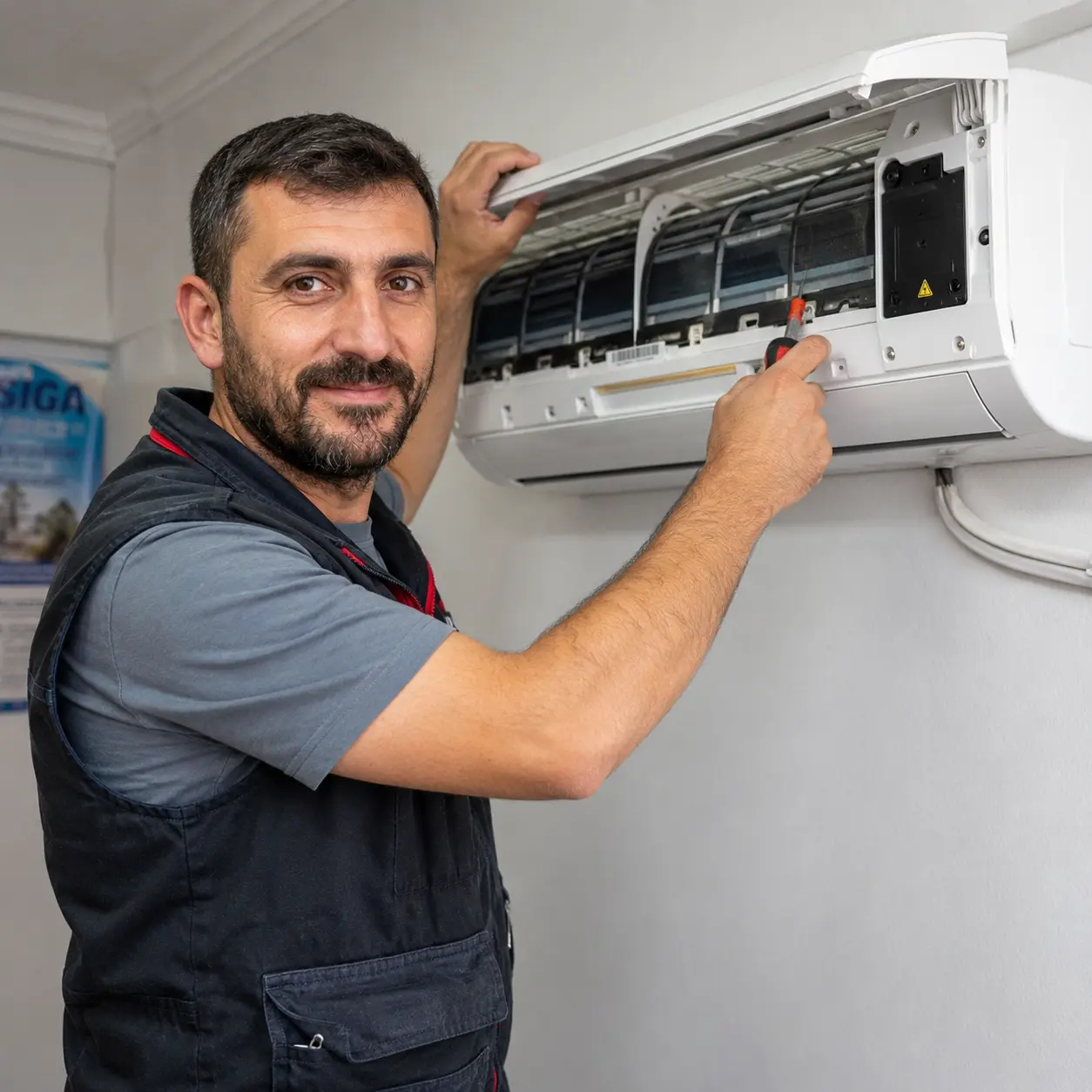 Elazığ Arçelik klima tamiri ustası Hüseyin Usta — Palu ve Karakoçan iklimlendirme uzmanı